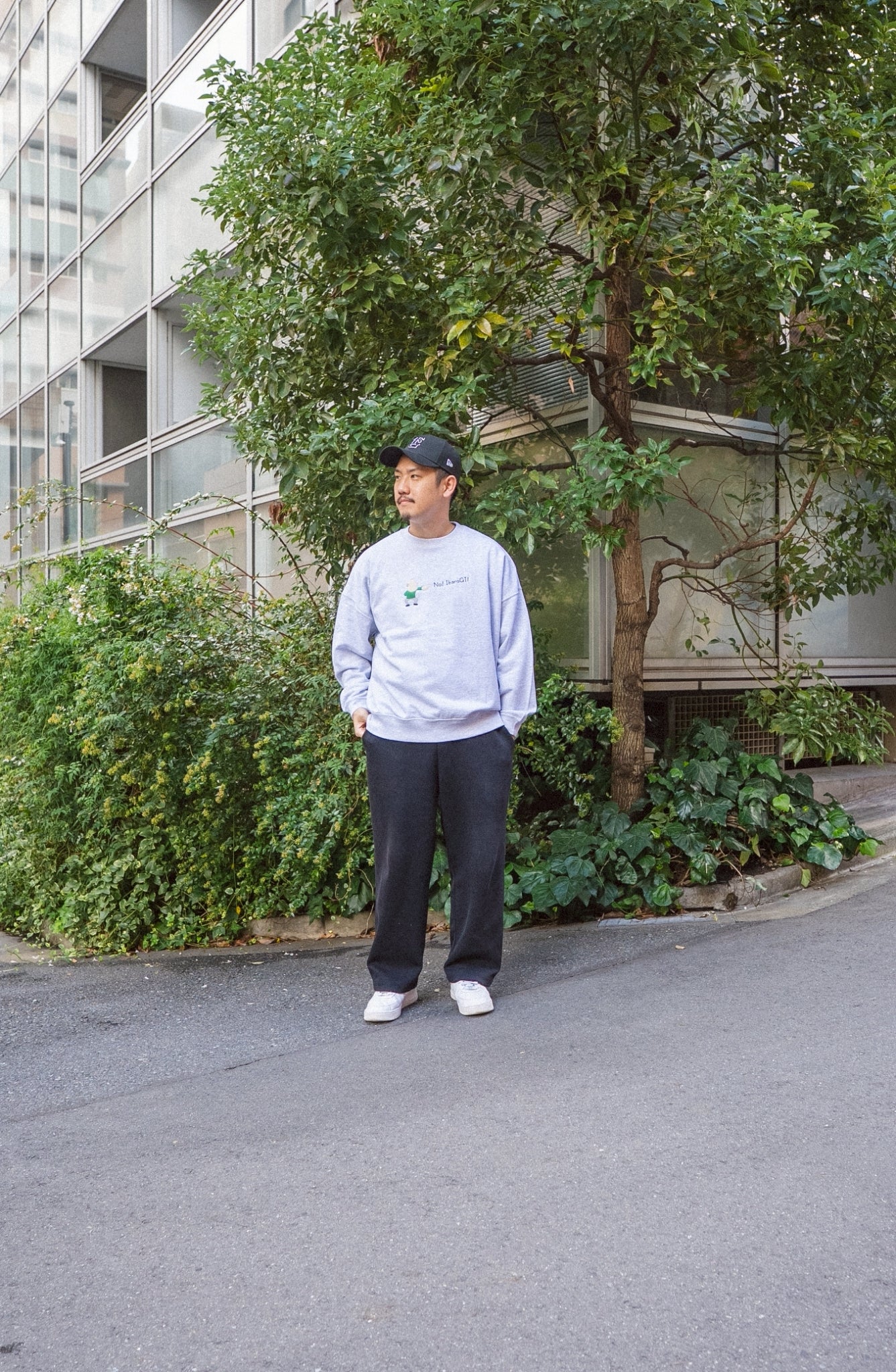 【受注】いばらぎなじいちゃんスウェット