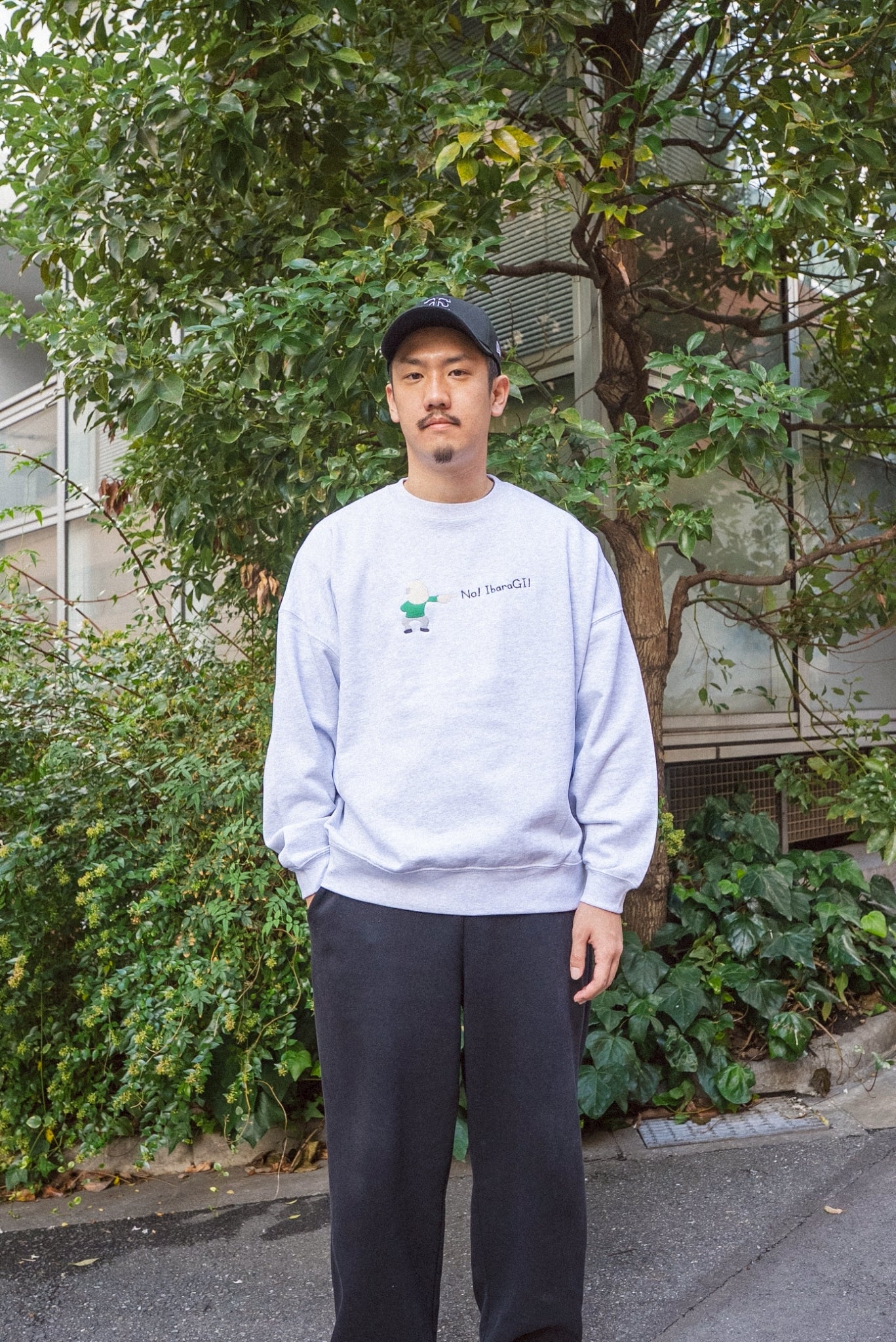 【受注】いばらぎなじいちゃんスウェット