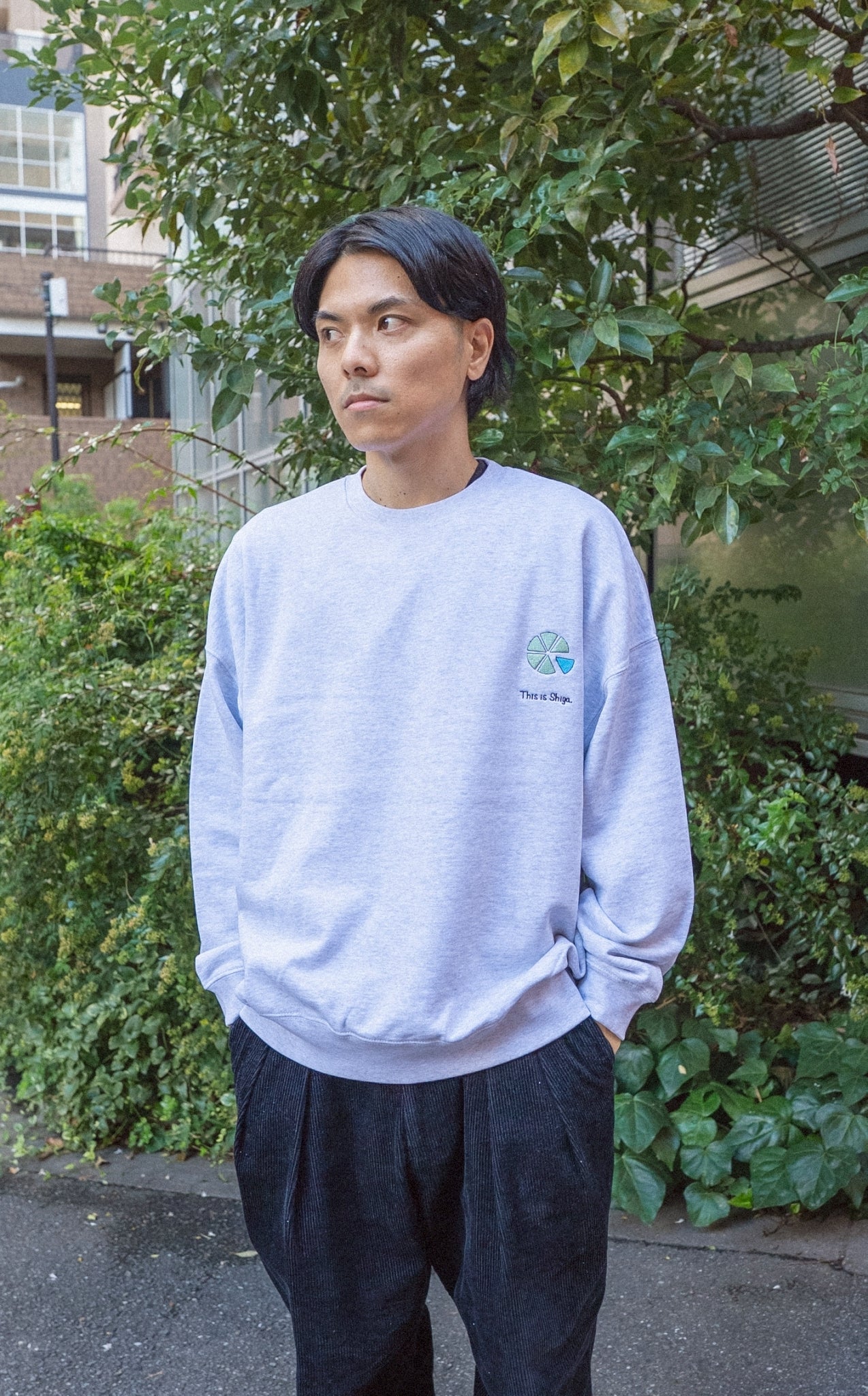 県の6分の1琵琶湖スウェット