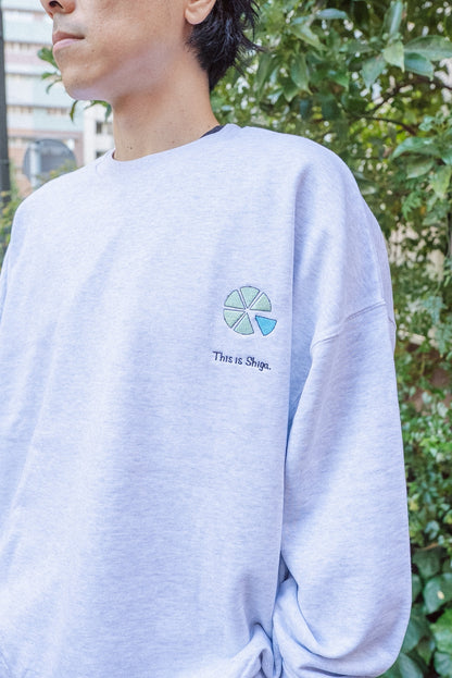 【受注】県の6分の1琵琶湖スウェット