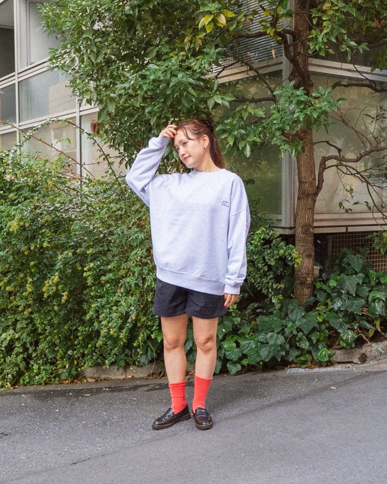 ☆かもね。出品☆スウェット ねねばねのにねれねねスウェット