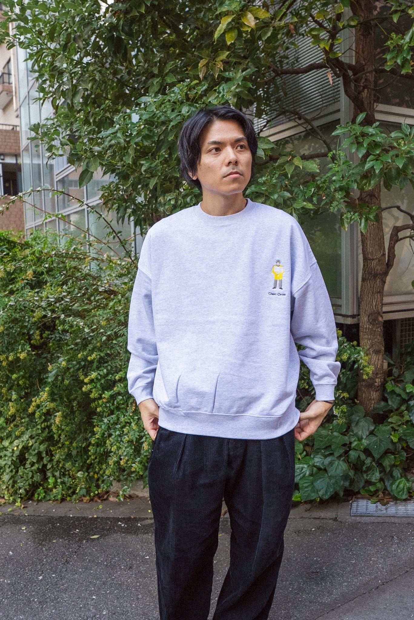 【受注】自転車降りてくださいおばさんスウェット