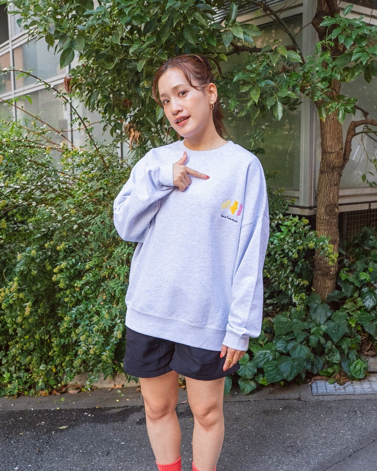 福島3エリア個性スウェット