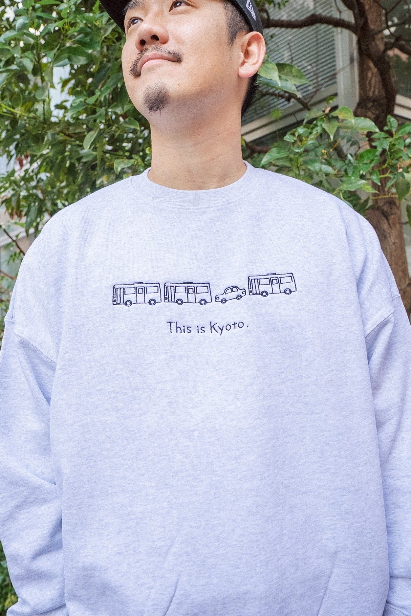 【受注】車よりバスが多い京都スウェット