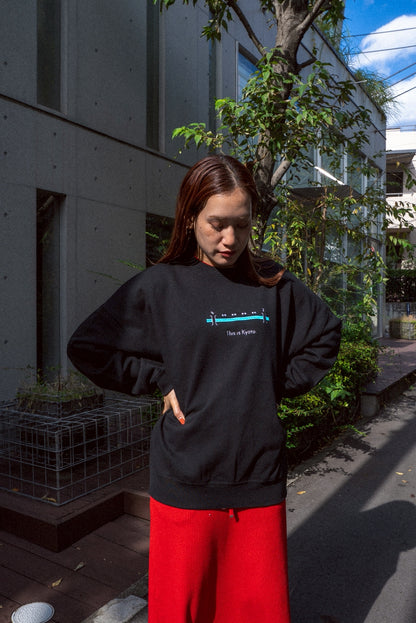 【受注】京都のあの川で、等間隔スウェット