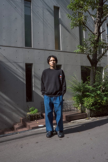 【受注】いわき、掃除中は膝あて文化スウェット