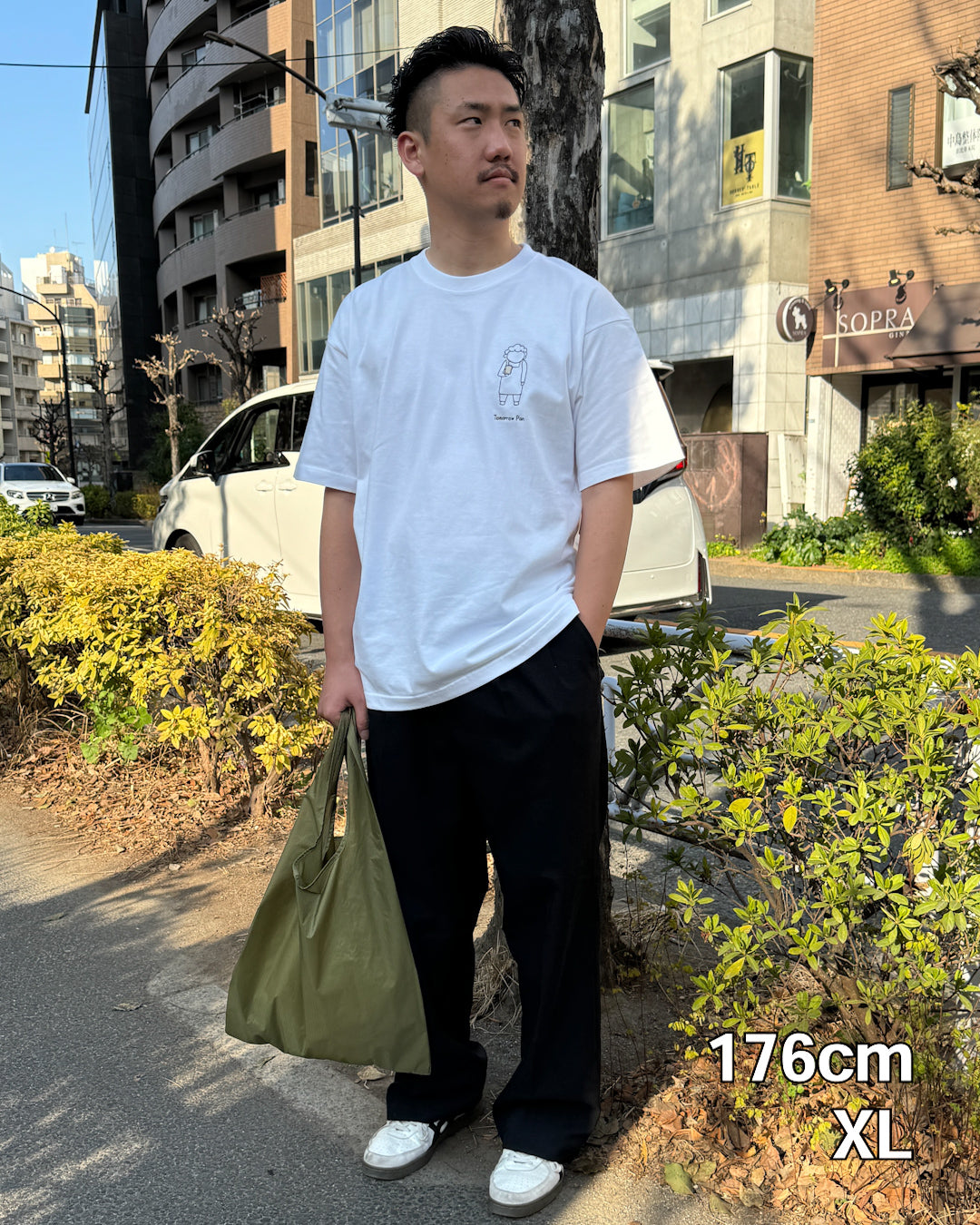「明日のパン買わな」Tee※食パンver.